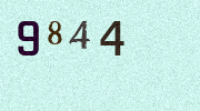 Visual Confirmation Security Code