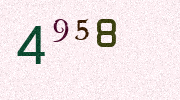 Visual Confirmation Security Code