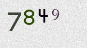 Visual Confirmation Security Code