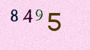 Visual Confirmation Security Code