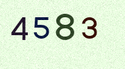 Visual Confirmation Security Code