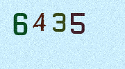 Visual Confirmation Security Code