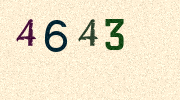 Visual Confirmation Security Code