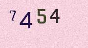Visual Confirmation Security Code