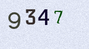 Visual Confirmation Security Code