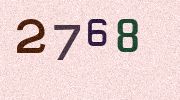 Visual Confirmation Security Code