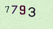 Visual Confirmation Security Code
