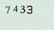 Visual Confirmation Security Code
