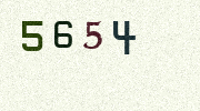 Visual Confirmation Security Code