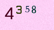 Visual Confirmation Security Code