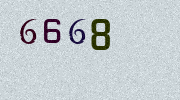 Visual Confirmation Security Code