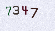 Visual Confirmation Security Code