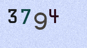 Visual Confirmation Security Code