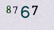 Visual Confirmation Security Code