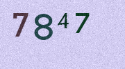 Visual Confirmation Security Code