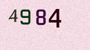 Visual Confirmation Security Code