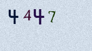 Visual Confirmation Security Code