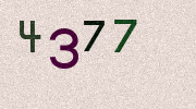 Visual Confirmation Security Code
