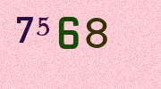 Visual Confirmation Security Code