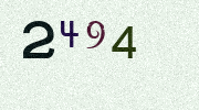 Visual Confirmation Security Code
