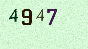 Visual Confirmation Security Code