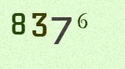 Visual Confirmation Security Code