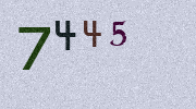 Visual Confirmation Security Code