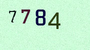 Visual Confirmation Security Code