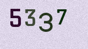 Visual Confirmation Security Code