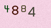Visual Confirmation Security Code