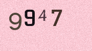 Visual Confirmation Security Code