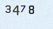 Visual Confirmation Security Code