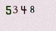 Visual Confirmation Security Code