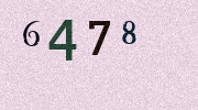 Visual Confirmation Security Code