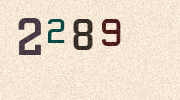 Visual Confirmation Security Code