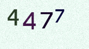 Visual Confirmation Security Code