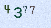 Visual Confirmation Security Code