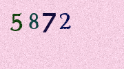 Visual Confirmation Security Code