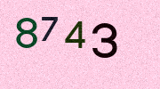 Visual Confirmation Security Code