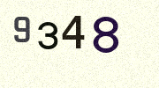 Visual Confirmation Security Code