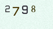 Visual Confirmation Security Code