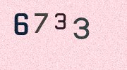Visual Confirmation Security Code
