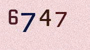 Visual Confirmation Security Code