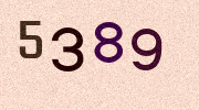 Visual Confirmation Security Code