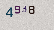 Visual Confirmation Security Code