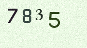 Visual Confirmation Security Code