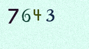 Visual Confirmation Security Code
