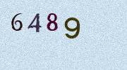 Visual Confirmation Security Code