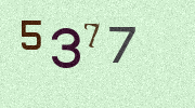 Visual Confirmation Security Code
