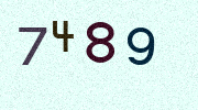 Visual Confirmation Security Code